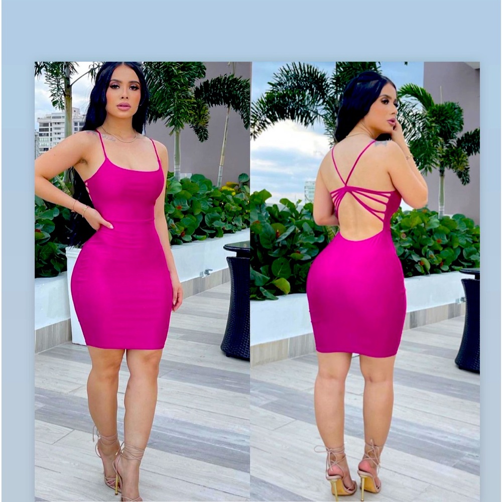 Pink dress